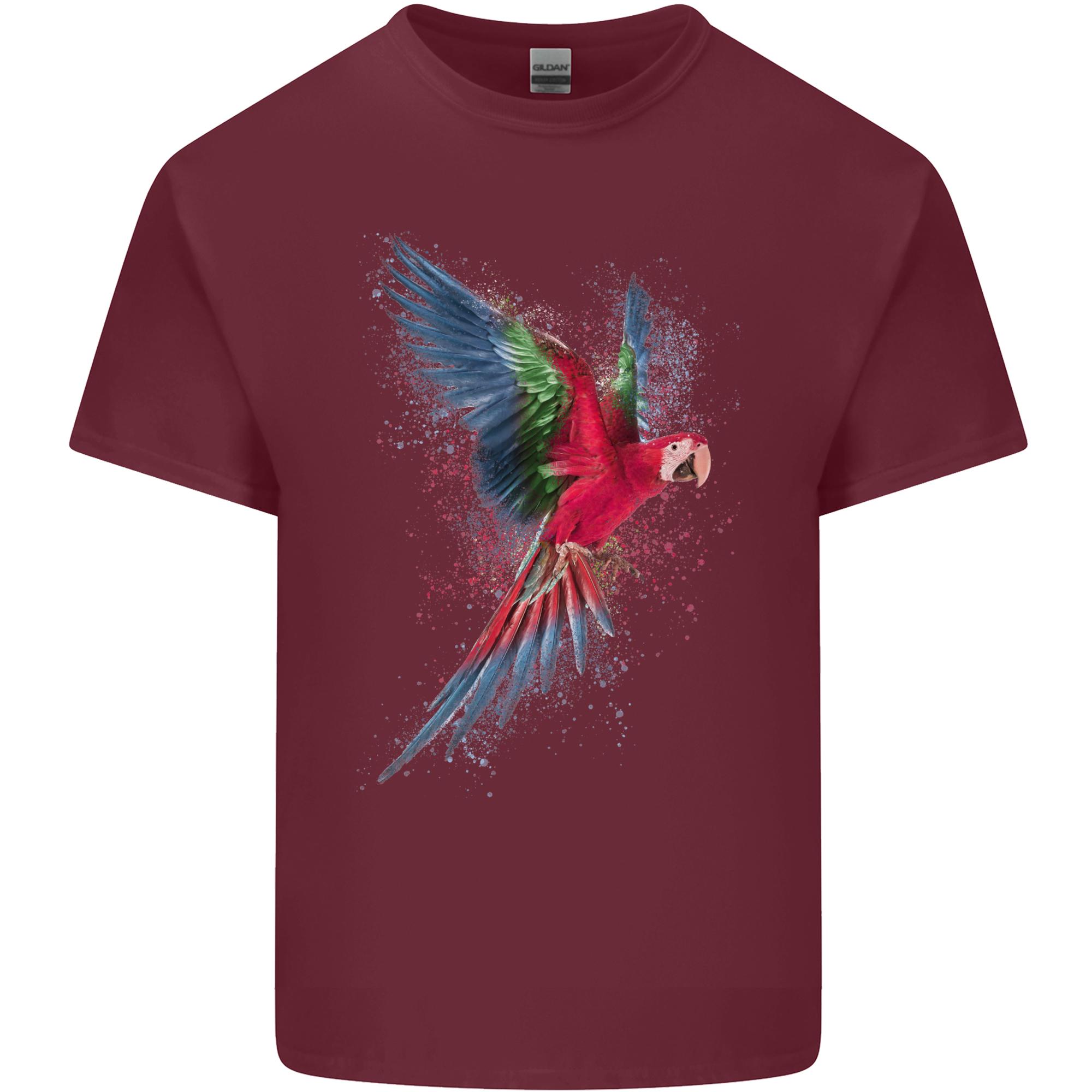 A Colourful Parrot Unisexs Light Cotton TShirt S