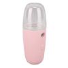 30ML Face Hydrating Mist Steam Sprayer 150mAh Portable Facial Humidifier for Hiking Pink