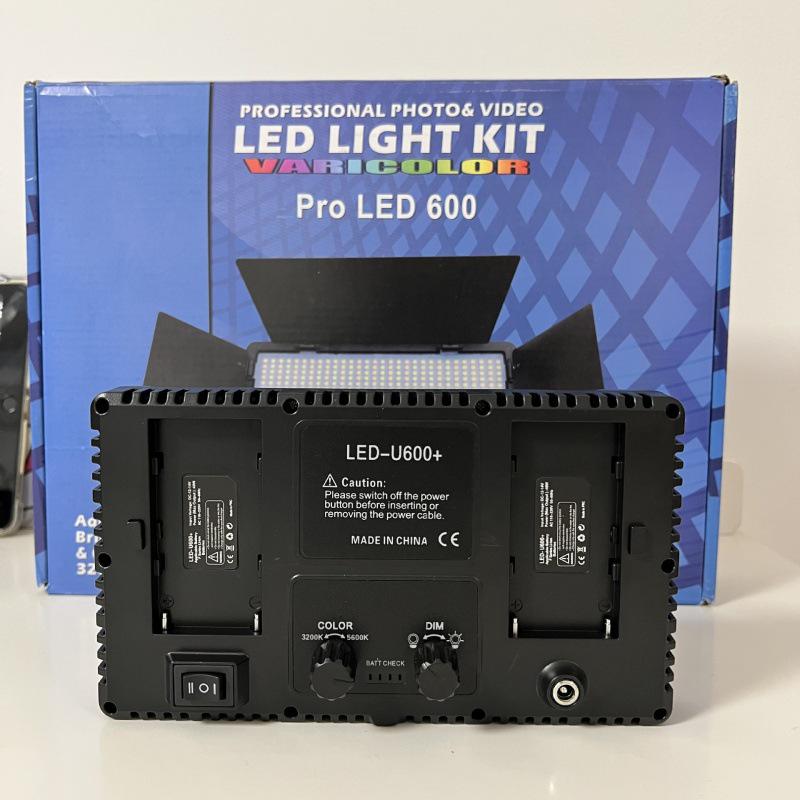 Professional LED Camera Light Fill Light U600+ U800+ for Outdoor and Indoor SLR Photography, Video Recording, and Live Streaming.