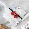 Korean Elegant Rhinestone Flower Scrunchies Women Girls Elastic Hair Rubber Bands Accessories Tie Hair Ring Rope Headwear