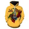 2023 Jah Bless Men Women Fashion Casual 3D Hoodies Cool Oversized T Shirt Reggae Music Bob Marley Sweatshirt Hoodies