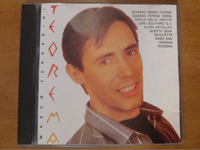 CD MARCO FERRADINI - Teorema SPCD13002 Spaghetti Recor 1984 Italie Pop Occasion
