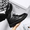 Business leather shoes men's new summer youth student suit men's round head casual trendy shoes