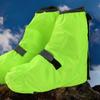 Polyester Shoe Cover with Reflective Safety Features for Walking Joggings Fishing Secure Elastic Bands Nonslip Design