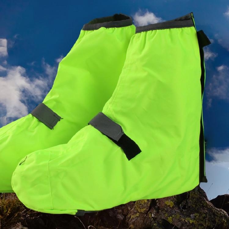 Polyester Shoe Cover with Reflective Safety Features for Walking Joggings Fishing Secure Elastic Bands Nonslip Design