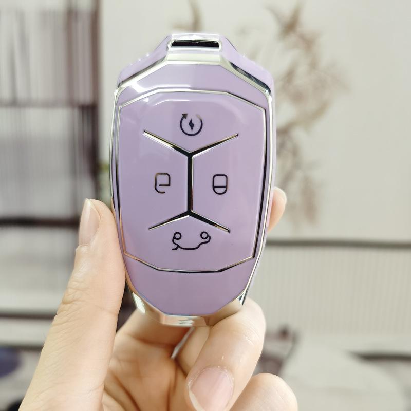 Lynk&Co 01/02/03 Car Key Case - New Energy Protection Package with High-End Shell Buckle