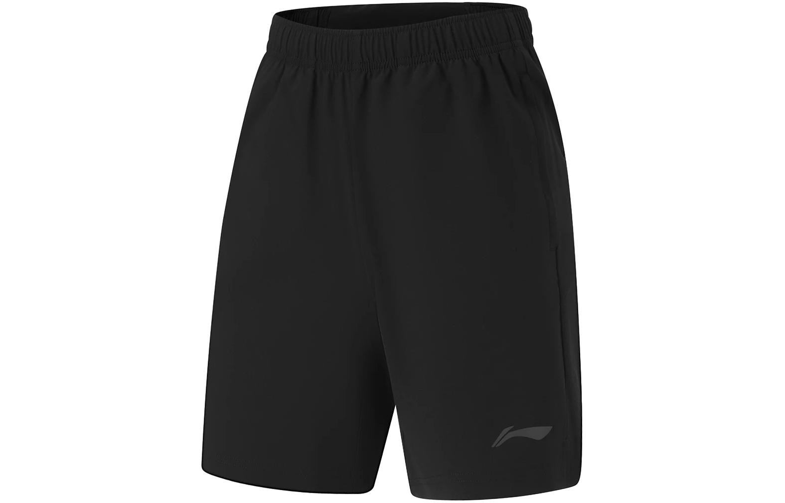 Li Ning Sports Shorts Men s Black AKSU339-1 L