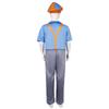 Cosplays Costumes Blippi Full Body Game Performance Jumpsuit Clothes Halloween