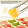 3 in 1 Ice Cube Mold Cup Ice Making Straw Cup 8 Grids Portable Ice CubeTray Cup Touch-Free Large Capacity Ice Storage Bottle