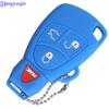 Jingyuqin 3/4 B Remote Car Key Silicone Cover Case  For Mercedes Benz B C E ML S CLK CL Holder Styling