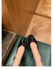 ~ Sweet Temperament Versatile Bow Square Head Small Thick Heel Light Mouth Ballet Style Single Shoes Women