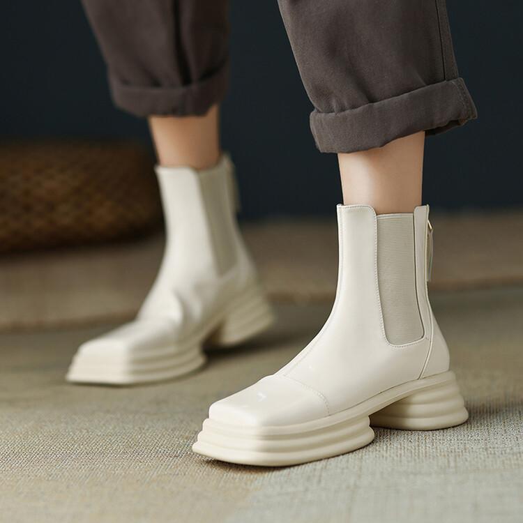 Fashion Brand Design 2025 New Women's Short Boots Walking Show Wedding Bride Size 33-42 Fashion Black Brown High Heels Woman Shoes