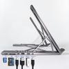 Faltbare Aluminium Typ-C Multi-Port USB-Dockingstation und Ständer