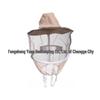 Breathable Beekeeping Cowboy Hat with Face Net and Sun Protection