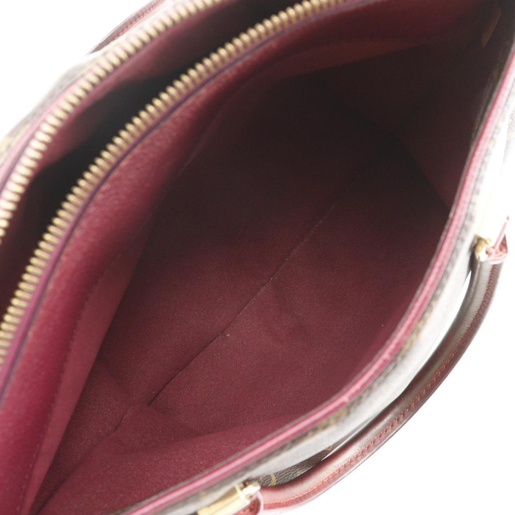 Louis Vuitton Pallas Handbag M41633 2WAYShoulder Brown Monogram Canvas Women Used