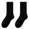 Women Socks Mid-tube Anti-freeze Non-Slip Bottoms Winter Simple Casual Solid Color Sports Socks Daily Wear