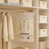 Hanging Design Clothes Organizer Clear Vacuum Seal Bag New Vacuum Storage Bags  Bedroom Use