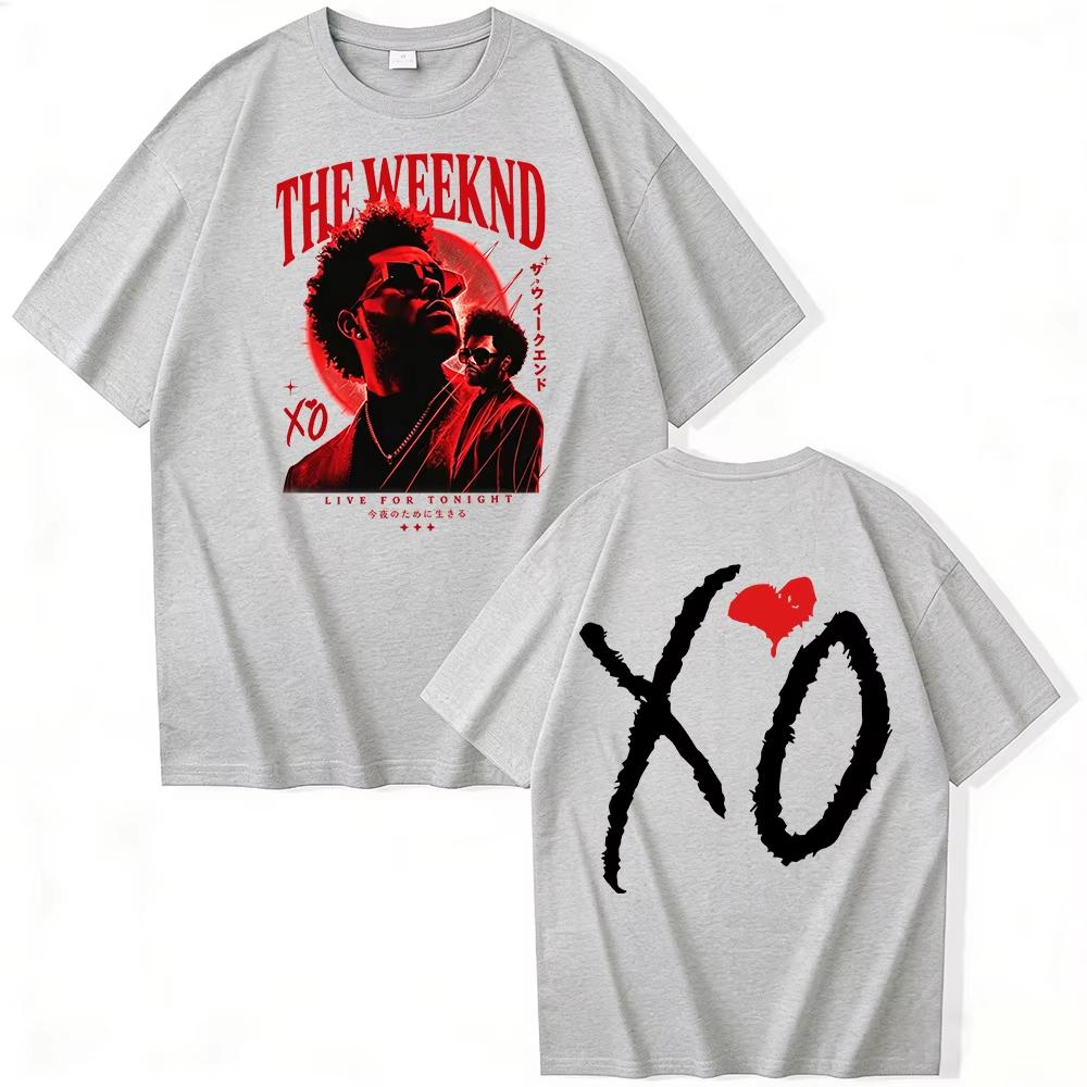 Unisex Harajuku Style Short Sleeve Top The Weeknd After Hours Til Dawn 2026 Tour Print Unisex And Unisex TShirt