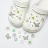1set New Flower Bow Shoes Decoration DIY Removable Shoe Buckle Personalized Shoe Charms Set Fashion