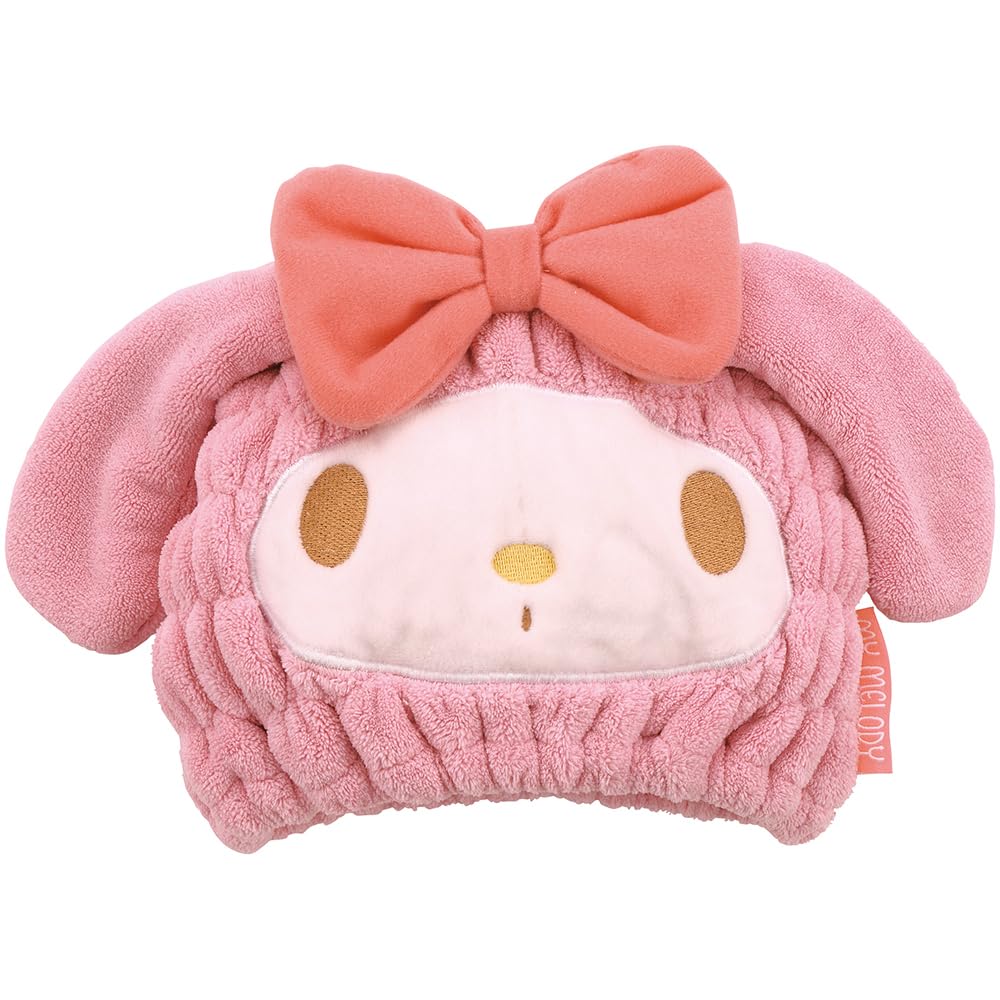 Skater Towel Hair Drying Sanrio My Girl TOC11-A Absorbent, Quick-Drying Cap, Towel, Melody,