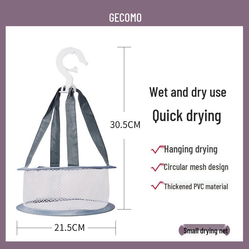 

Foldable Drying Bag for Makeup Sponges, Brushes & Puffs - Water Draining & Tool Storage
