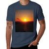 Sunset In Sorrento Tshirt Moisture Control Sports Tee