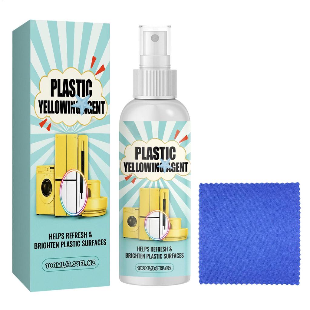 111ml Stain Remover Plastic Bleaching Agent For Yellowing Appliances Renovation Air Conditioning Anti Oxidation Cleaning