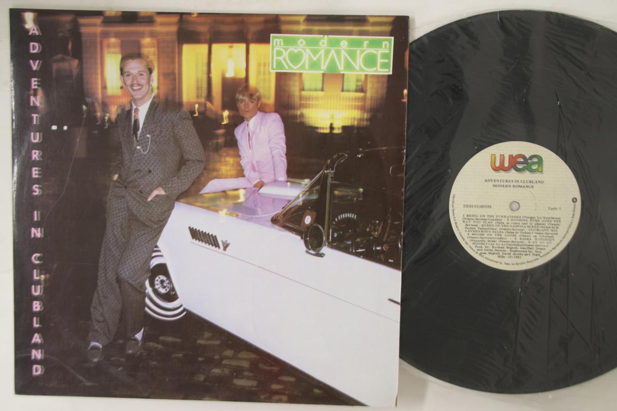 

LP Record MODERN ROMANCE - Adventures In Clubland 2300326 WEA 1982 Colombia Pop Used