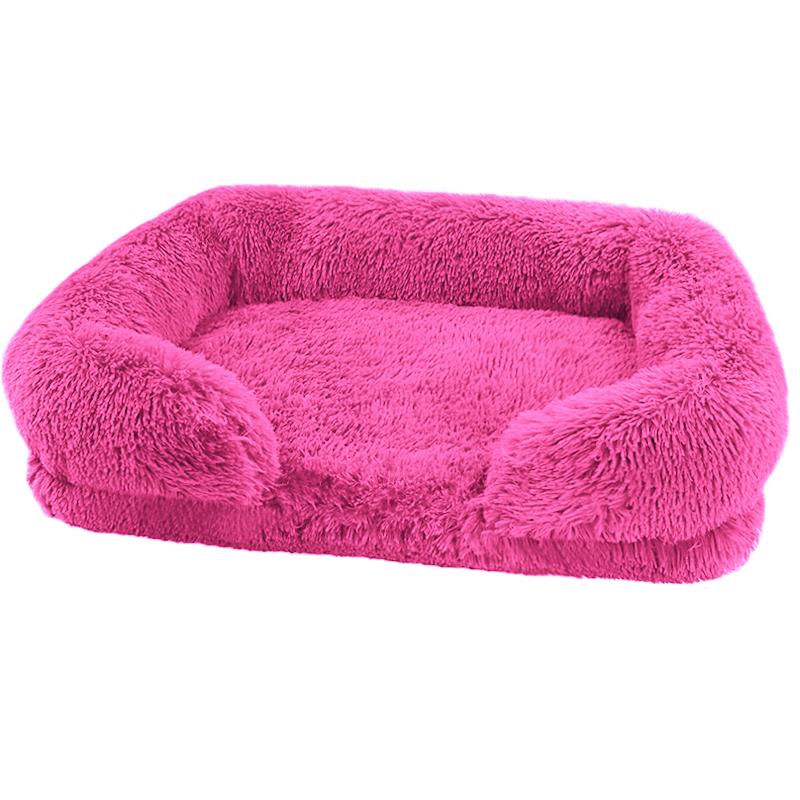 Super Warm Bed Dog Plush Pet Bed Winter Thickened Cushion Dogs Sleeping Beds and Sofa Removable Mat Dog For Small Large Dogs Cat