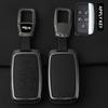 Metal Leather Car Key Case Cover Fob For Land Rover Range Rover Sport Evoque Freelander Velar Discovery 4 Jaguar Xe Xj Xf Guitar
