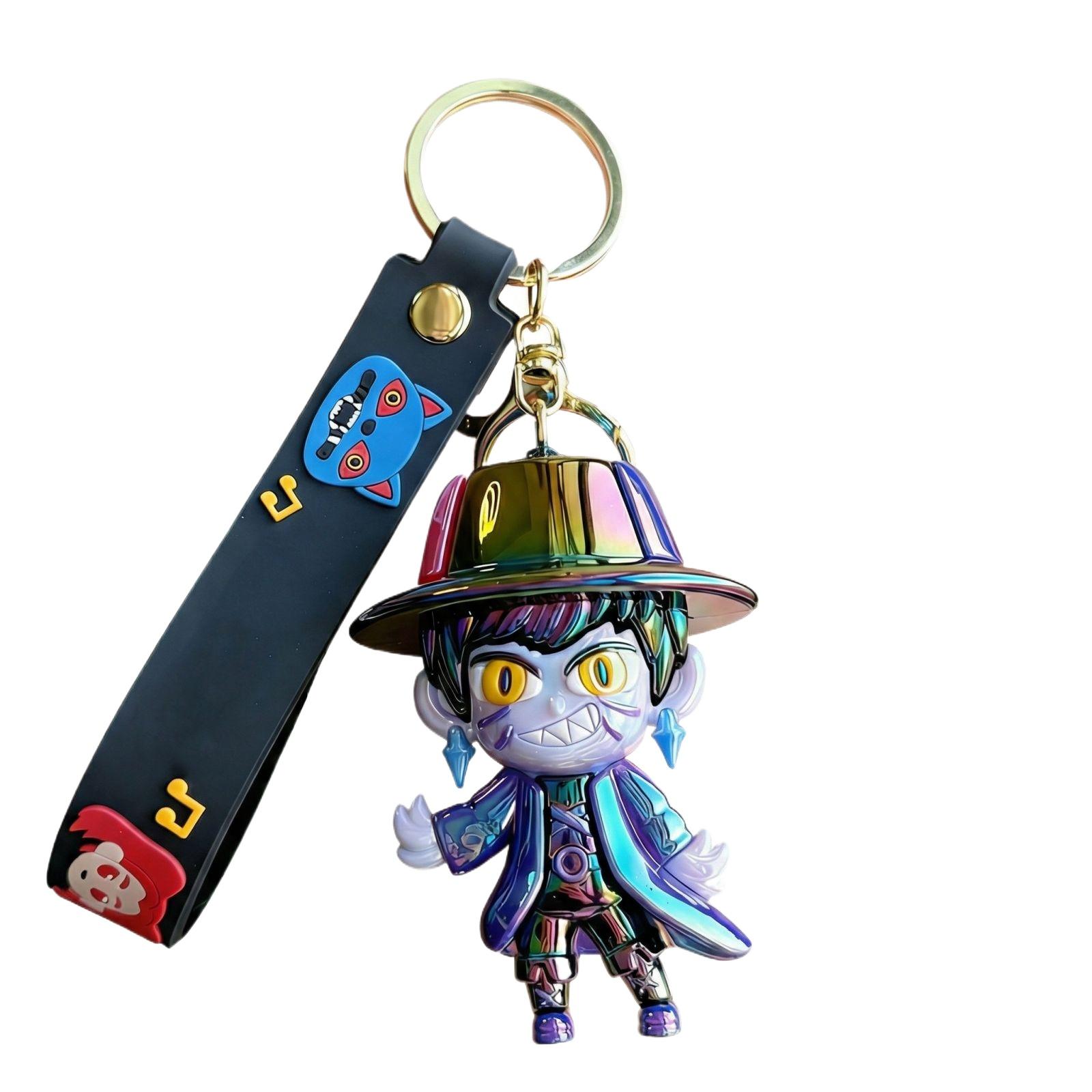 

Silicone Plush Toy Bag Charm/anime Keychain, A Great Gift For Friends And Family. One Size