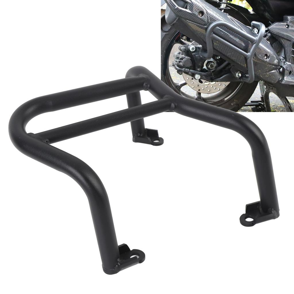 Motorcycle Exhaust Muffler Pipe Guard Crash Bar Bumper Protector Iron High Hardness Deformation Proo