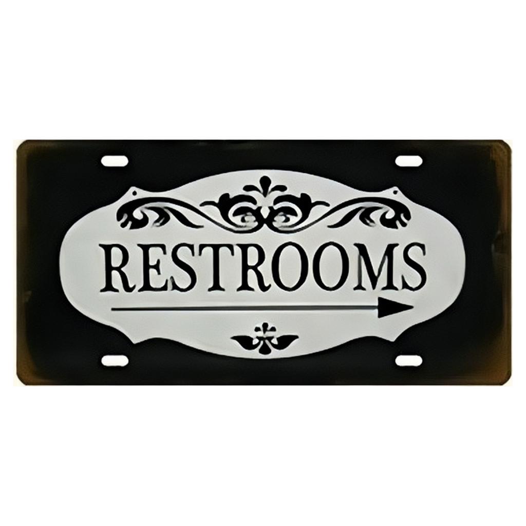 Toile Smile Welcome WIFI License Plate Store Wall Decor Restrooms Tin Sign Vintage Road Guide Metal Sign Plaques Poster