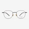 Alloaiweeo [Aloxrounz] Ara8111 C4 Minimal Titanium Classic Brown Square Glasses
