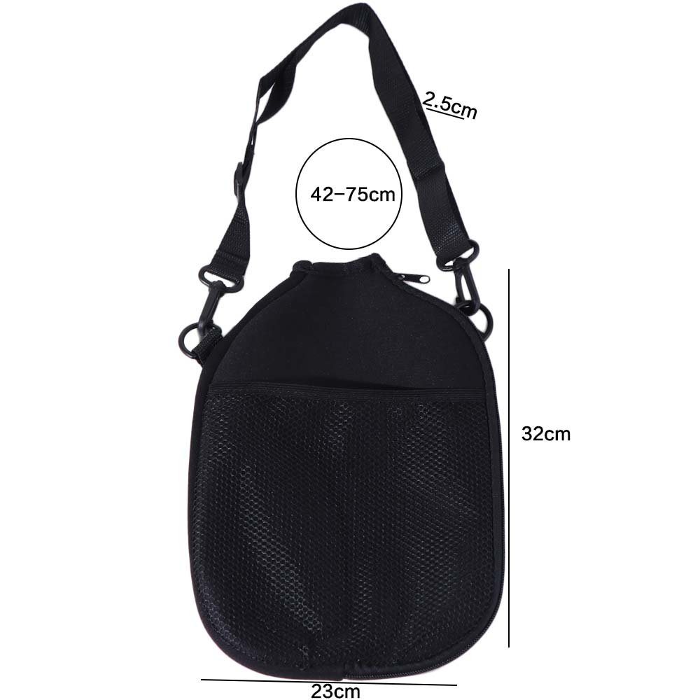 Waterproof Pickleball Paddle Cover Large Capacity Pickleball Racket Bag  Unisex