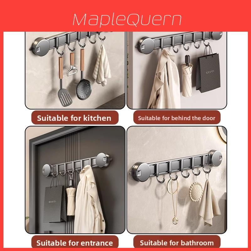 Heavy Duty Suction Cup Hook Set With Hooks For Bathroom Kitchen Wall Mountings