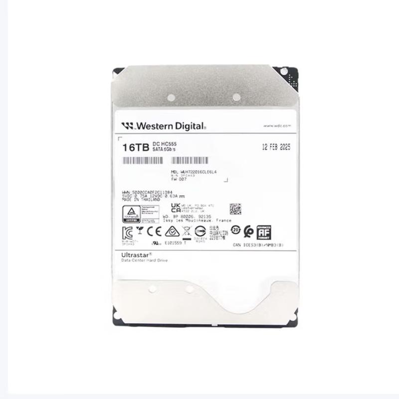 

WD Ultrastar HC555 16TB Enterprise Hard Drive