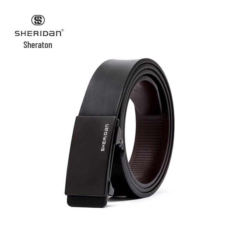 

Sheraton NL190353S Men s Automatic Buckle Leather Belt