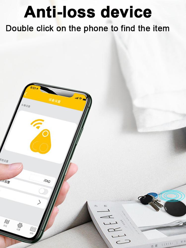 Alarm GPS Locator Portable Wireless Key Finder Locator Long Battery Life GPS Tracker Device for Luggage Wallet Children Locating