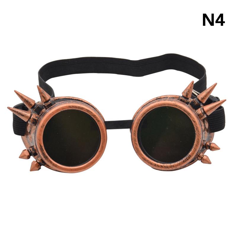 Motorcycle Retro Steampunk Glasses Driver Gothic Sunglasses Protective Glasses Decorations Multiple Models Dress Up Tool