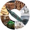 Speed Electric Grinding Rotary Tool Variable Hand Carving Engraving Pen Grinder Power Tool Mini Cordless Electric Drill