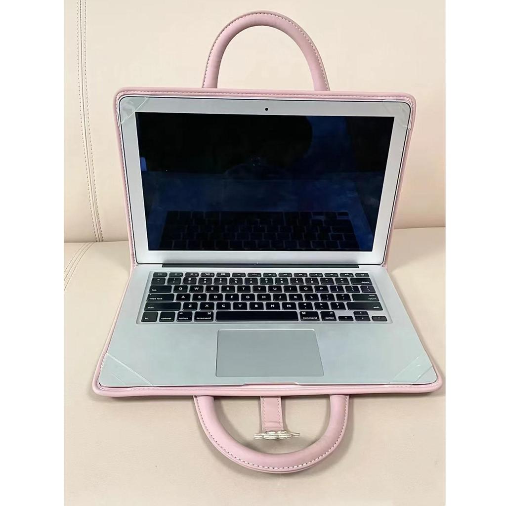 Computer Bag Tablets Computer Storage Handbag Women Travel Storage Pouch Laptop Bags Commuting Portable Storage Organizer