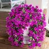 Realistische Künstliche Bougainvillea Seidenblumen UV-beständig Kunstpflanze Lange Ranken Sommer Bougainvillea Ranken