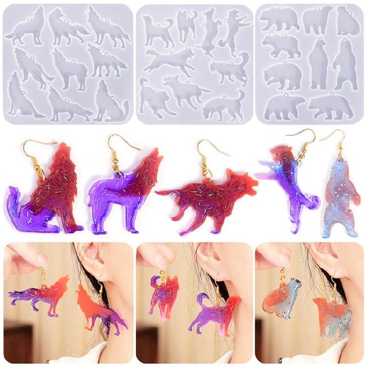 Customized Animal Earrings Mold Flexible Silicone Mould for Craft Enthusiasts