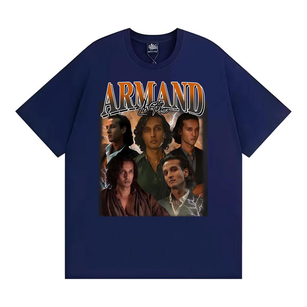 Armand Le Russe Assad Zaman Film Vampir Retro Grafik T-Shirts Herren Damen Gothic Streetwear T-Shirts Hohe Qualität Lockeres T-Shirt