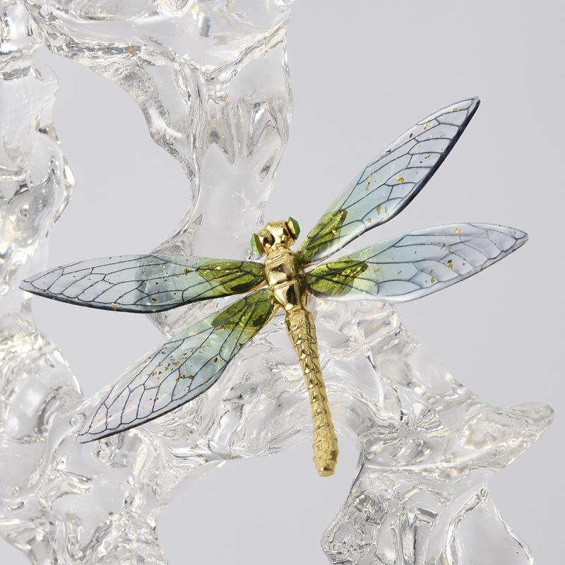 Stone sculpture decoration living room porch TV cabinet model room office creative light luxury Chinese home accessories