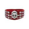 Skull Bracelet Metal Hand Jewelry Unique Designs Fashionable for Rock Music Lovers Showcasing Personality and Fashion