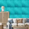 Turquoise glitter wallpaper, turquoise background for living room and bedroom 50x1000