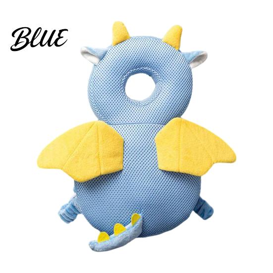 Infant Head Protection Gear Baby Protector Backpack Cute Animal Soft Cushion Prevents Babies Toddler Safety Backward Fall Breathable Stuffed