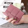 Women Wallet Colorful Short Female Purse Fashion Credit Card Holder Wallet Case Pu Leather Coin Pursemoney Card Bag